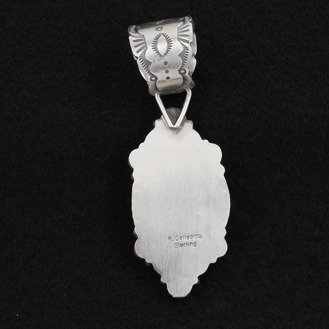 Rosita Calladitto Turquoise & Sterling Silver Pendant