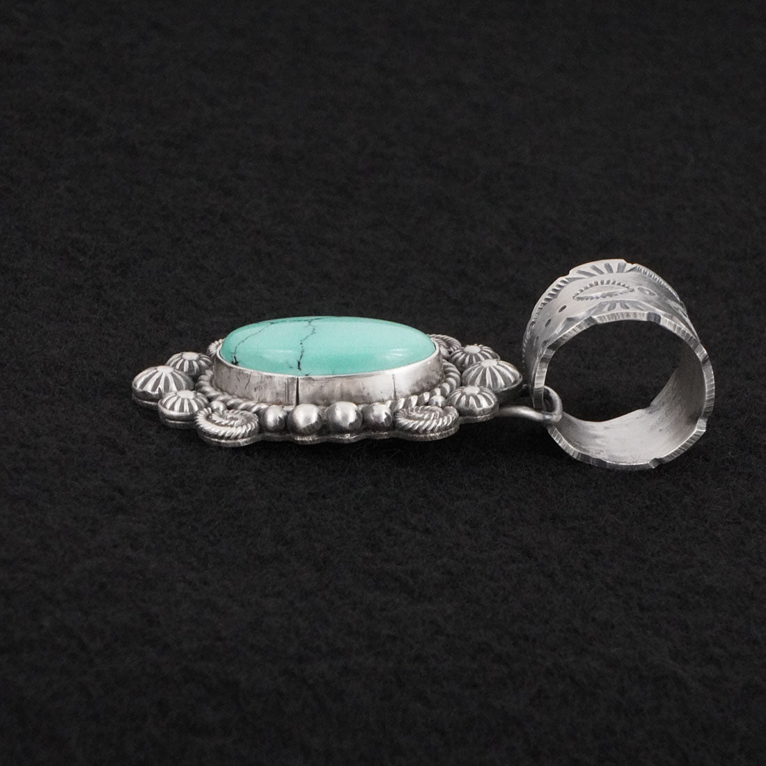 Rosita Calladitto Turquoise & Sterling Silver Pendant