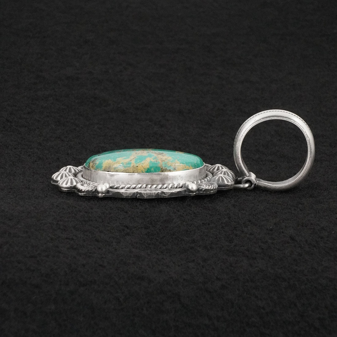 Rosita Calladitto Turquoise & Sterling Silver Pendant