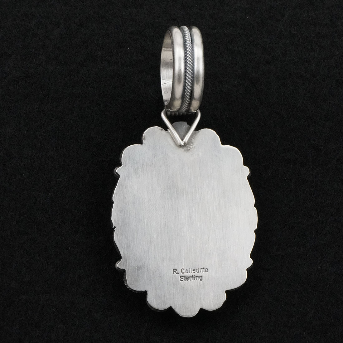 Rosita Calladitto Turquoise & Sterling Silver Pendant