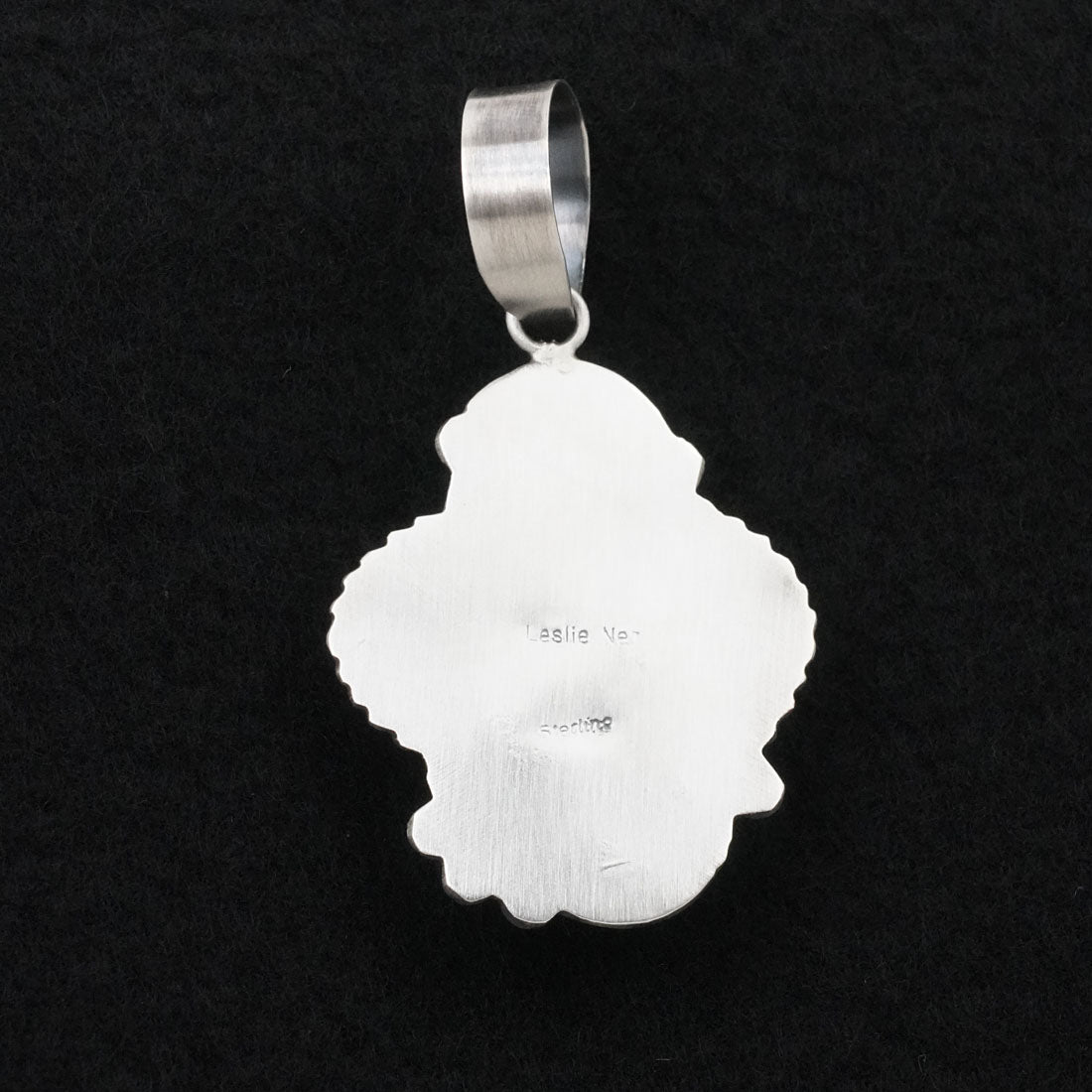 Leslie Nez Turquoise & Sterling Silver Pendant