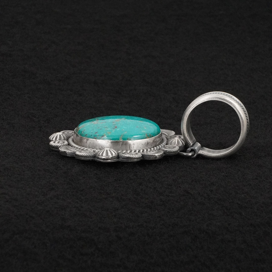 Rosita Calladitto Turquoise & Sterling Silver Pendant