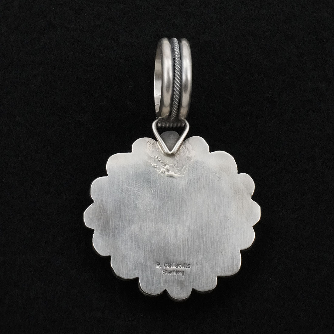 Rosita Calladitto Turquoise & Sterling Silver Pendant