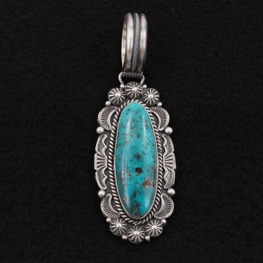 Rosita Calladitto Turquoise & Sterling Silver Pendant
