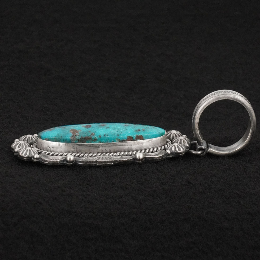 Rosita Calladitto Turquoise & Sterling Silver Pendant