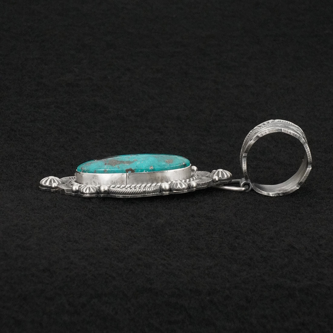 Rosita Calladitto Turquoise & Sterling Silver Pendant