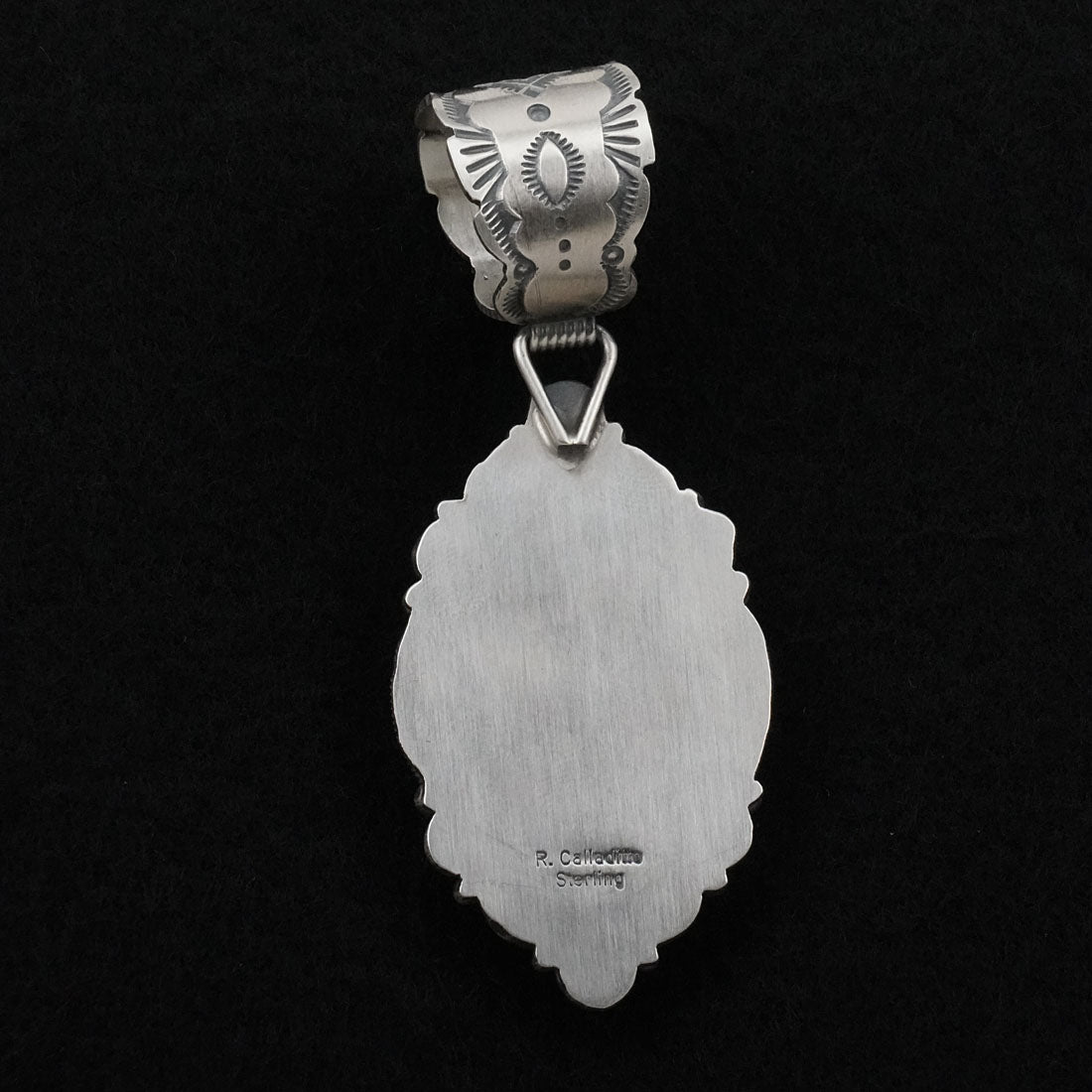 Rosita Calladitto Turquoise & Sterling Silver Pendant