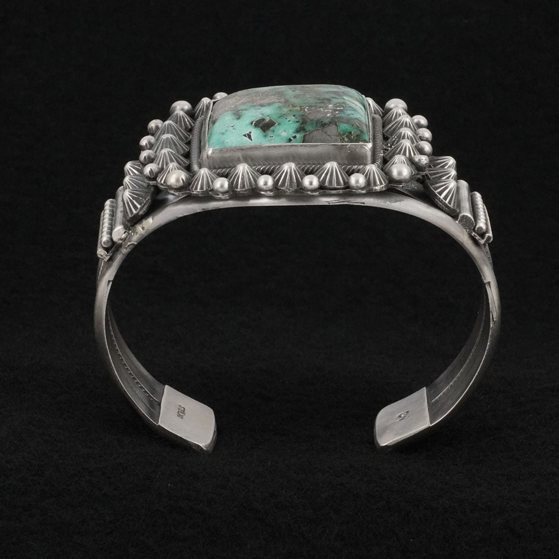 Michael Calladitto Variscite & Sterling Silver Bracelet