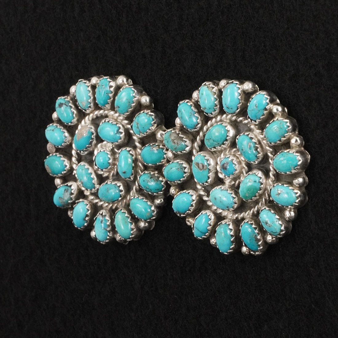 Eunise Wilson Turquoise & Sterling Silver Earrings