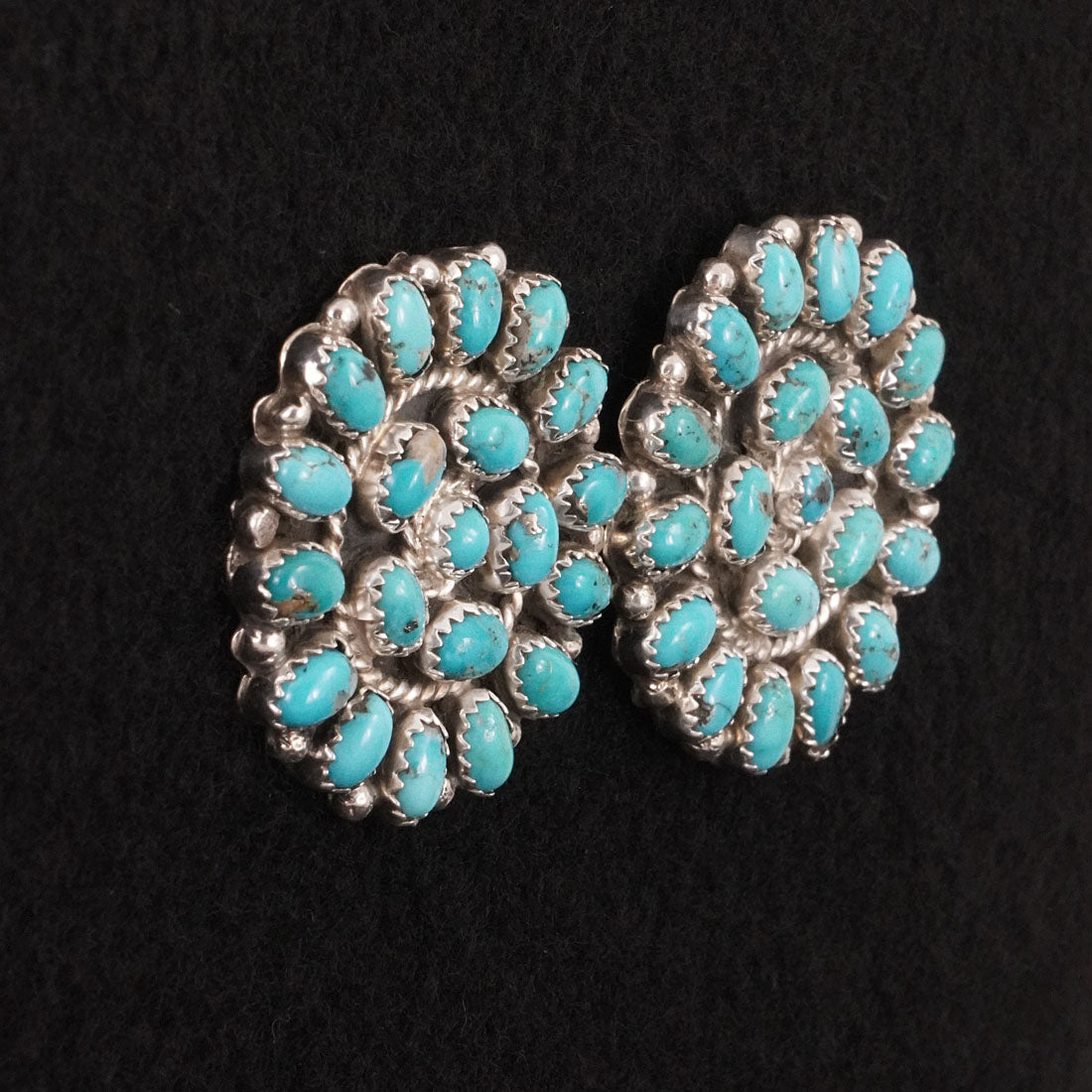 Eunise Wilson Turquoise & Sterling Silver Earrings