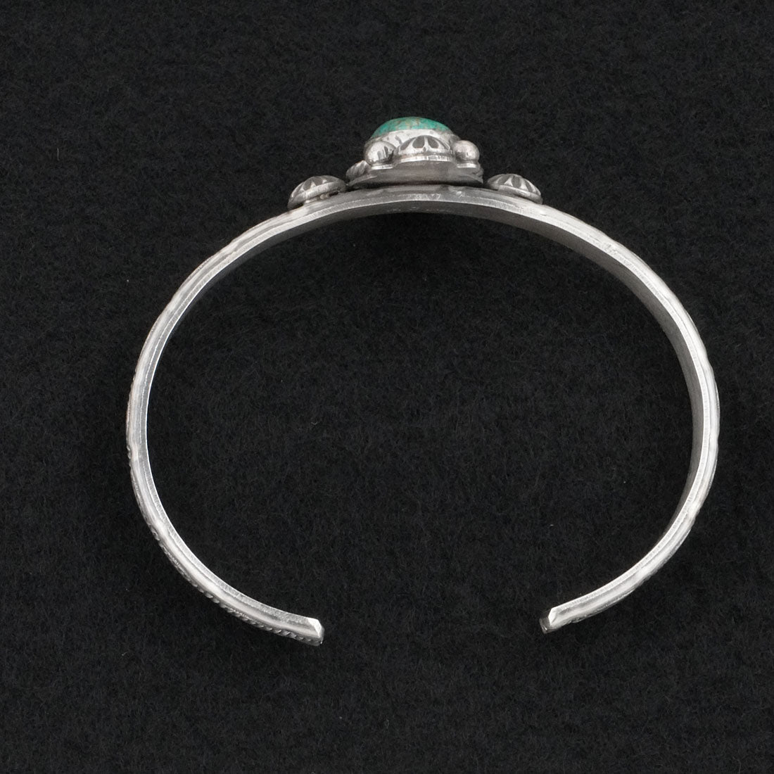 Michael Calladitto Turquoise & Sterling Silver Bracelet