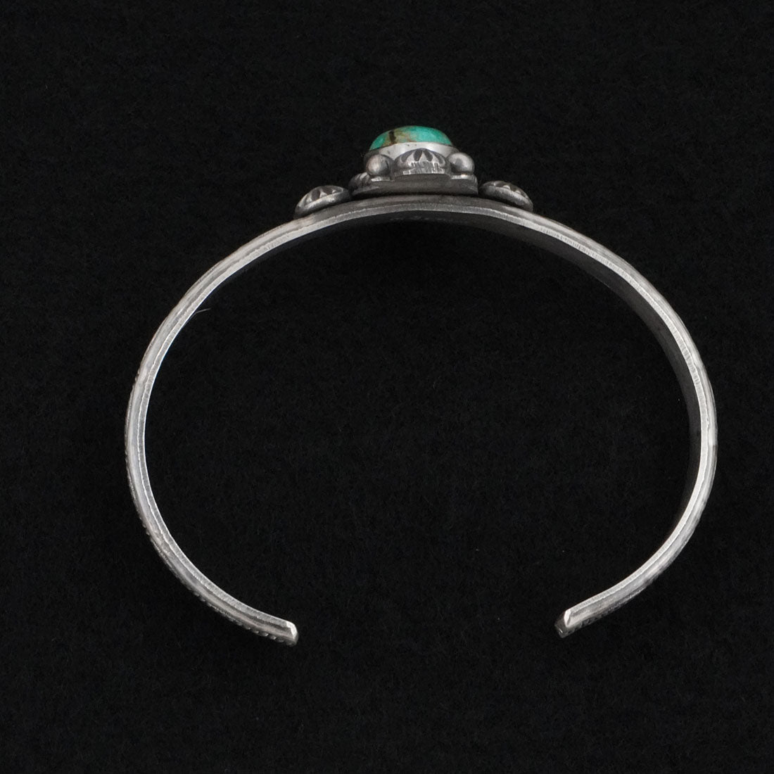 Michael Calladitto Turquoise & Sterling Silver Bracelet