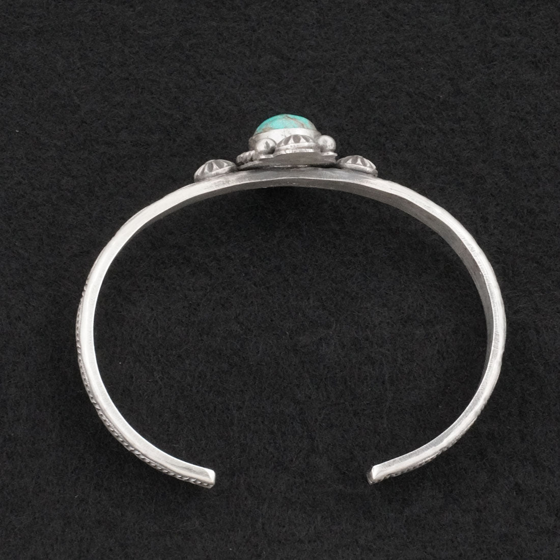 Michael Calladitto Turquoise & Sterling Silver Bracelet