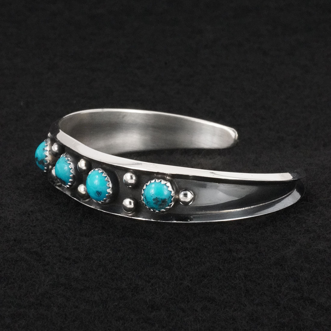 Paul Largo Turquoise & Sterling Silver Bracelet