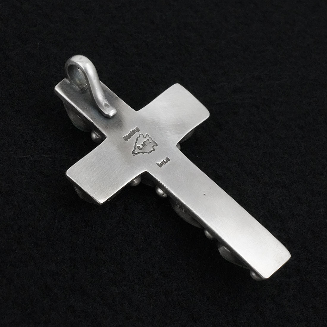 Calvin Martinez Turquoise & Sterling Silver Pendant