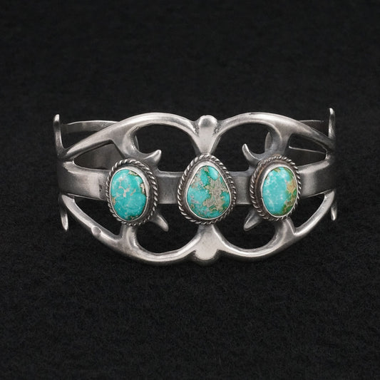 Eugene Gruber Turquoise & Sterling Silver Bracelet
