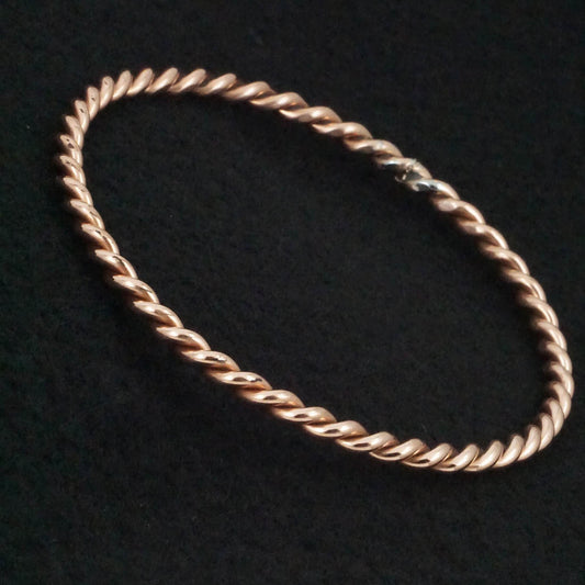 Elaine Tahe Copper Bangle Bracelet