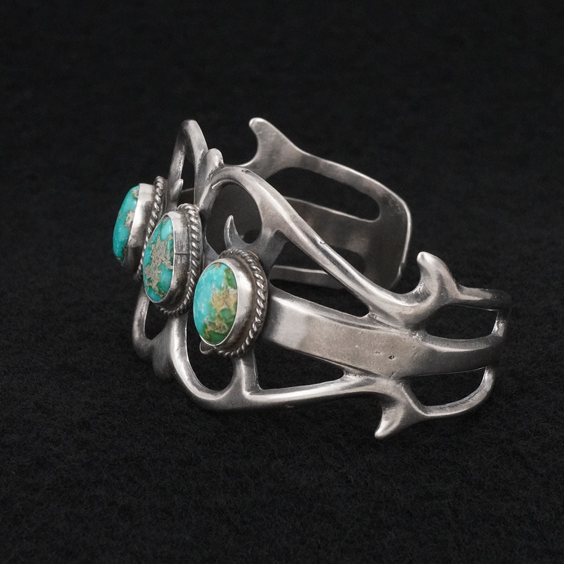 Eugene Gruber Turquoise & Sterling Silver Bracelet