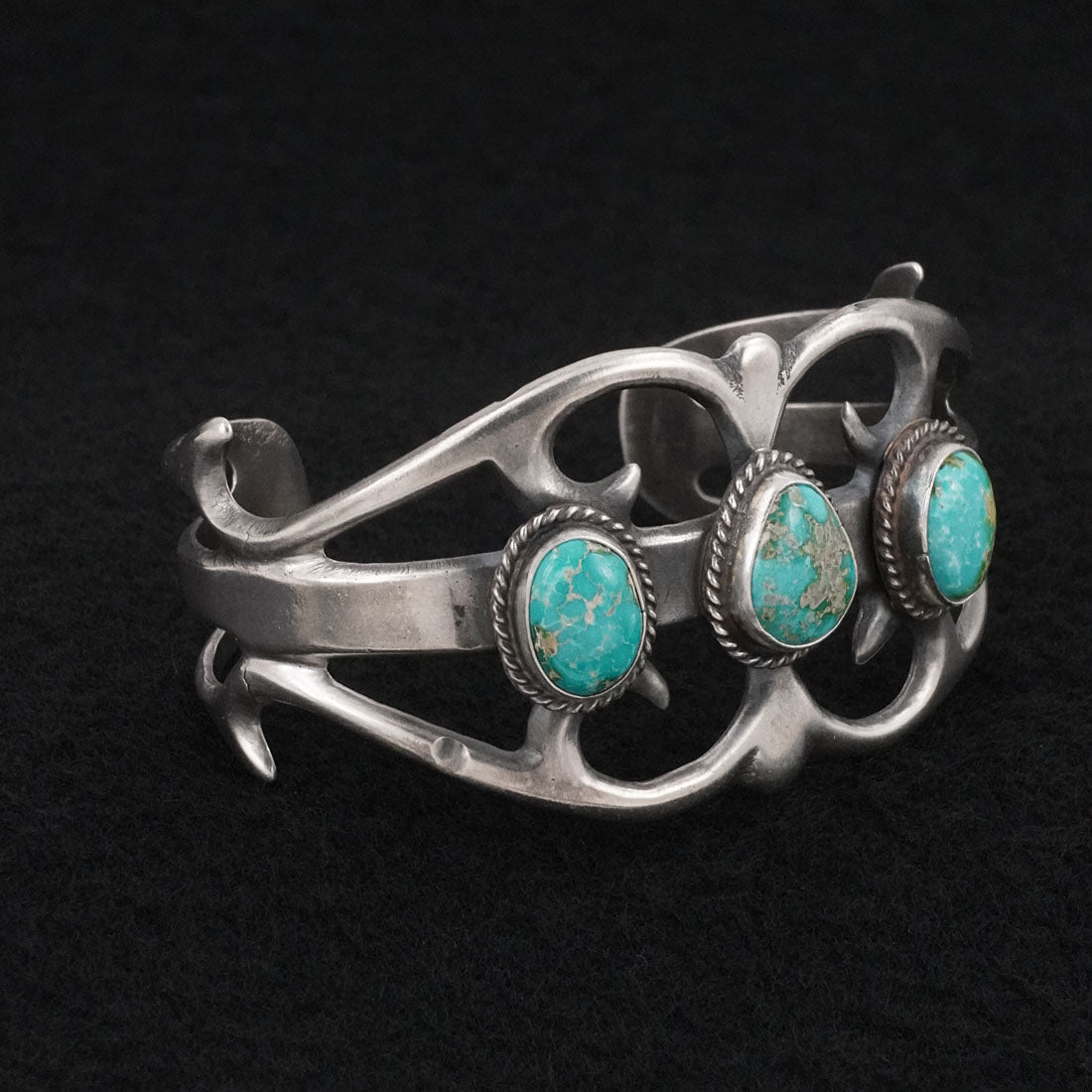 Eugene Gruber Turquoise & Sterling Silver Bracelet
