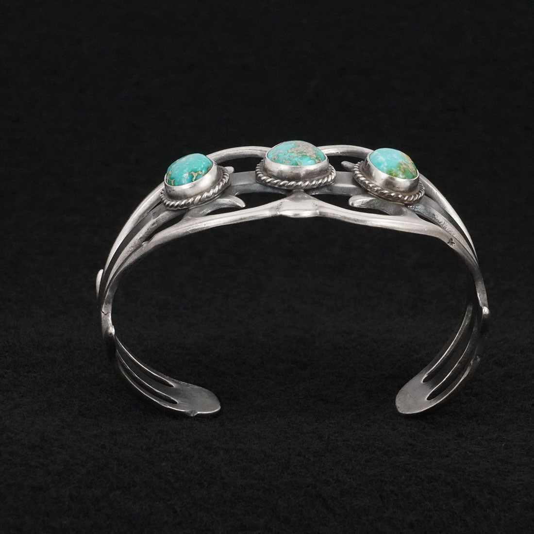 Eugene Gruber Turquoise & Sterling Silver Bracelet
