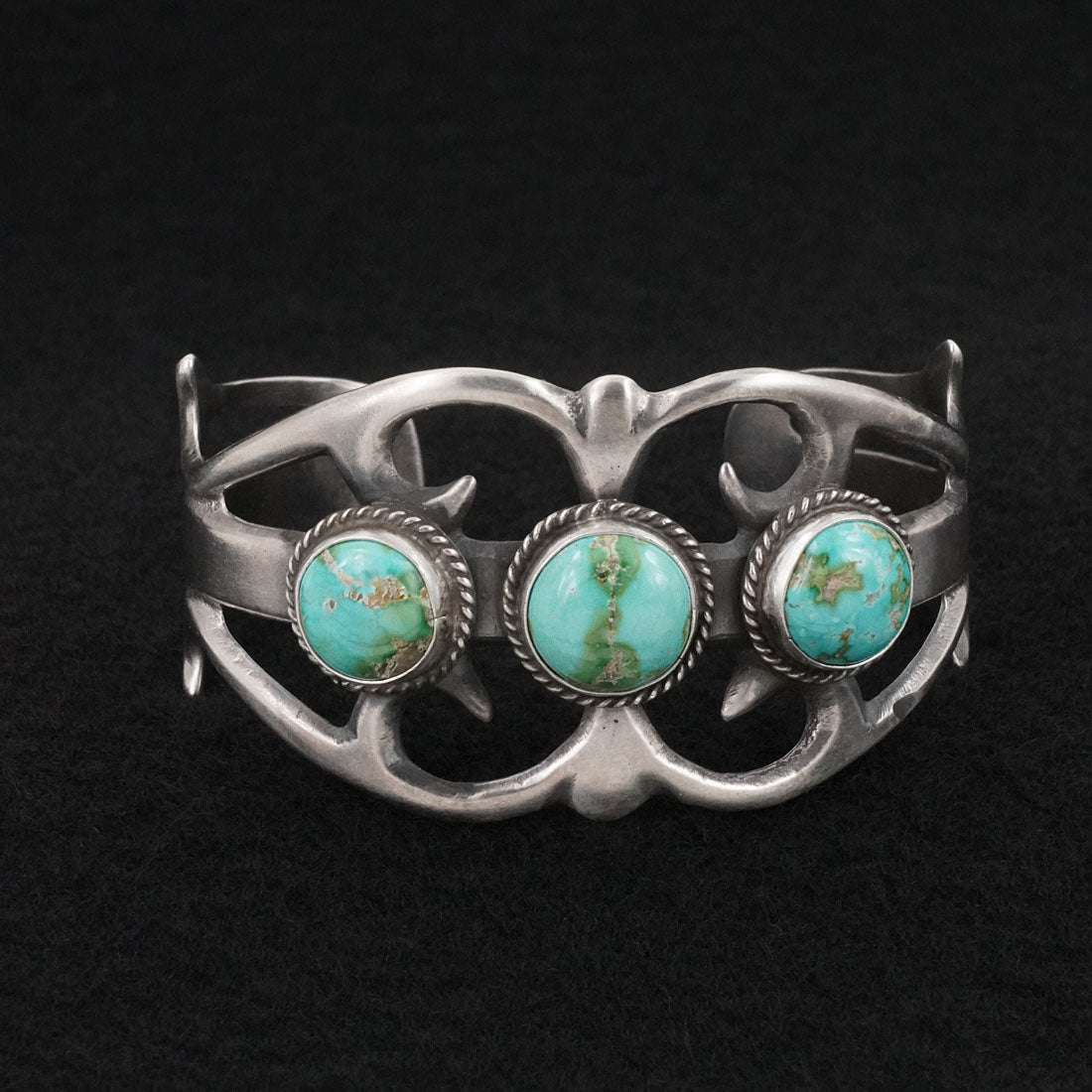Eugene Gruber Turquoise & Sterling Silver Bracelet