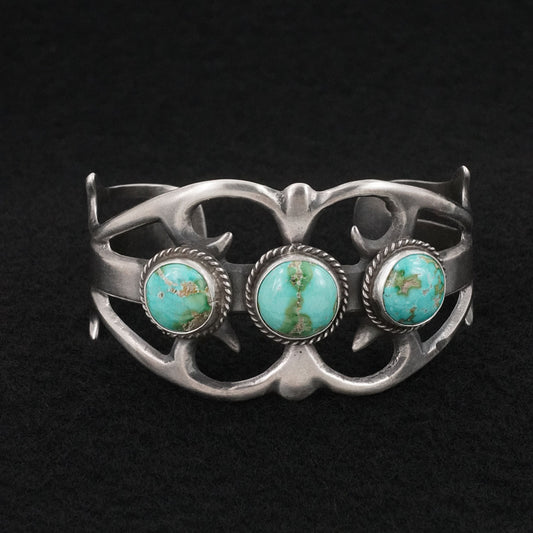 Eugene Gruber Turquoise & Sterling Silver Bracelet