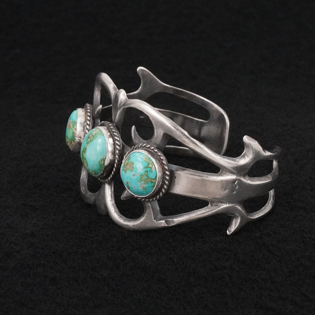 Eugene Gruber Turquoise & Sterling Silver Bracelet