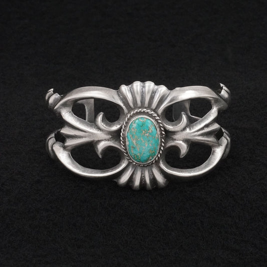 Eugene Gruber Turquoise & Sterling Silver Bracelet