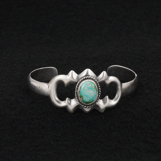 Eugene Gruber Turquoise & Sterling Silver Bracelet