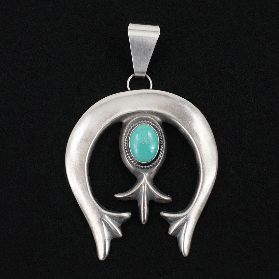 Eugene Gruber Turquoise & Sterling Silver Pendant
