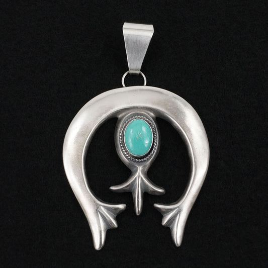 Eugene Gruber Turquoise & Sterling Silver Pendant