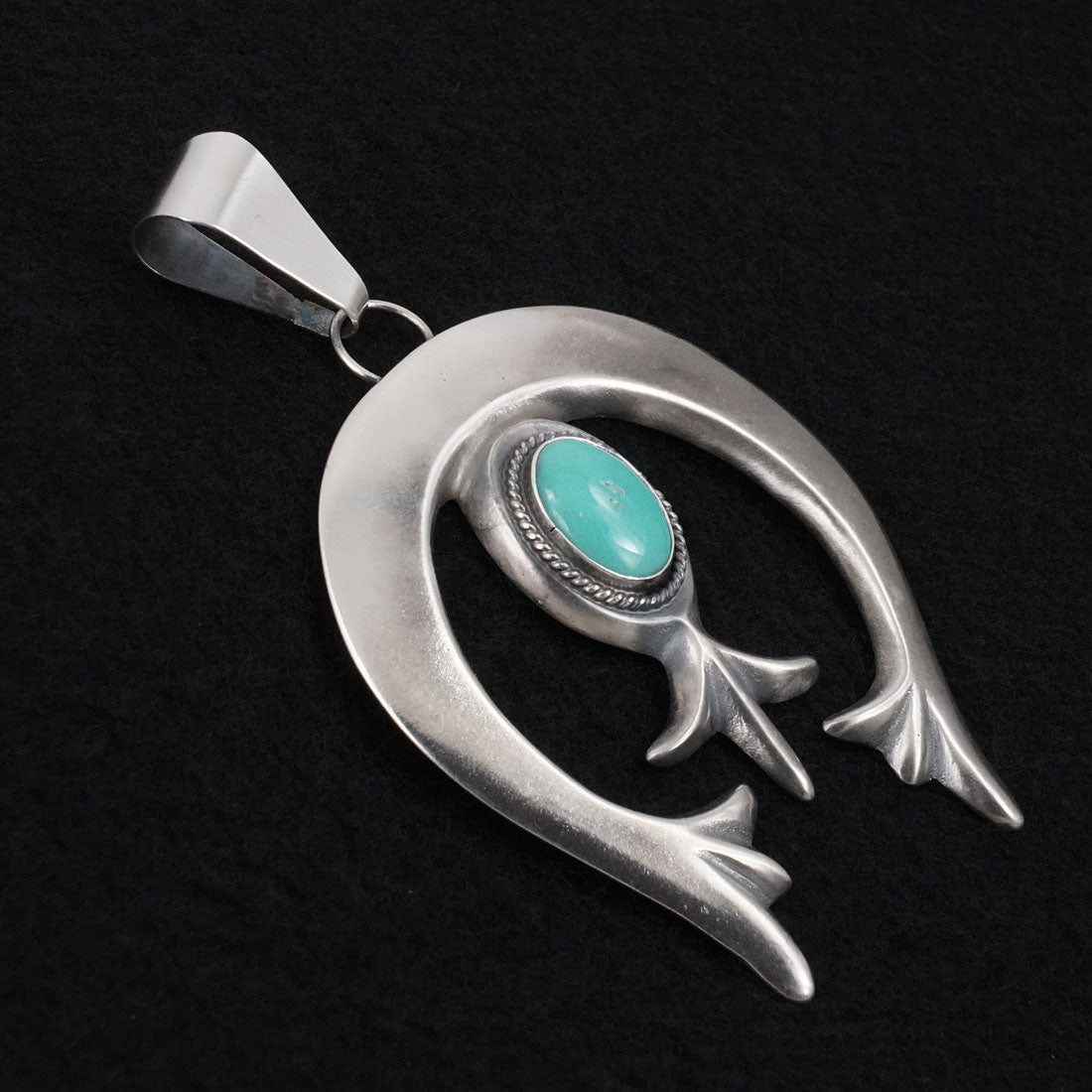 Eugene Gruber Turquoise & Sterling Silver Pendant