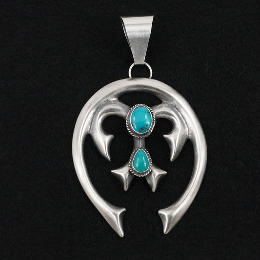 Eugene Gruber Turquoise & Sterling Silver Pendant