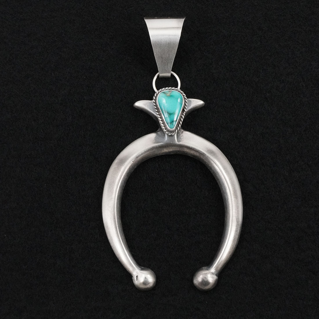 Eugene Gruber Turquoise & Sterling Silver Pendant
