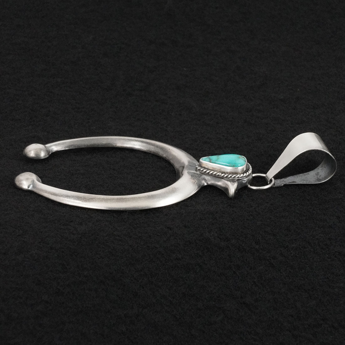 Eugene Gruber Turquoise & Sterling Silver Pendant