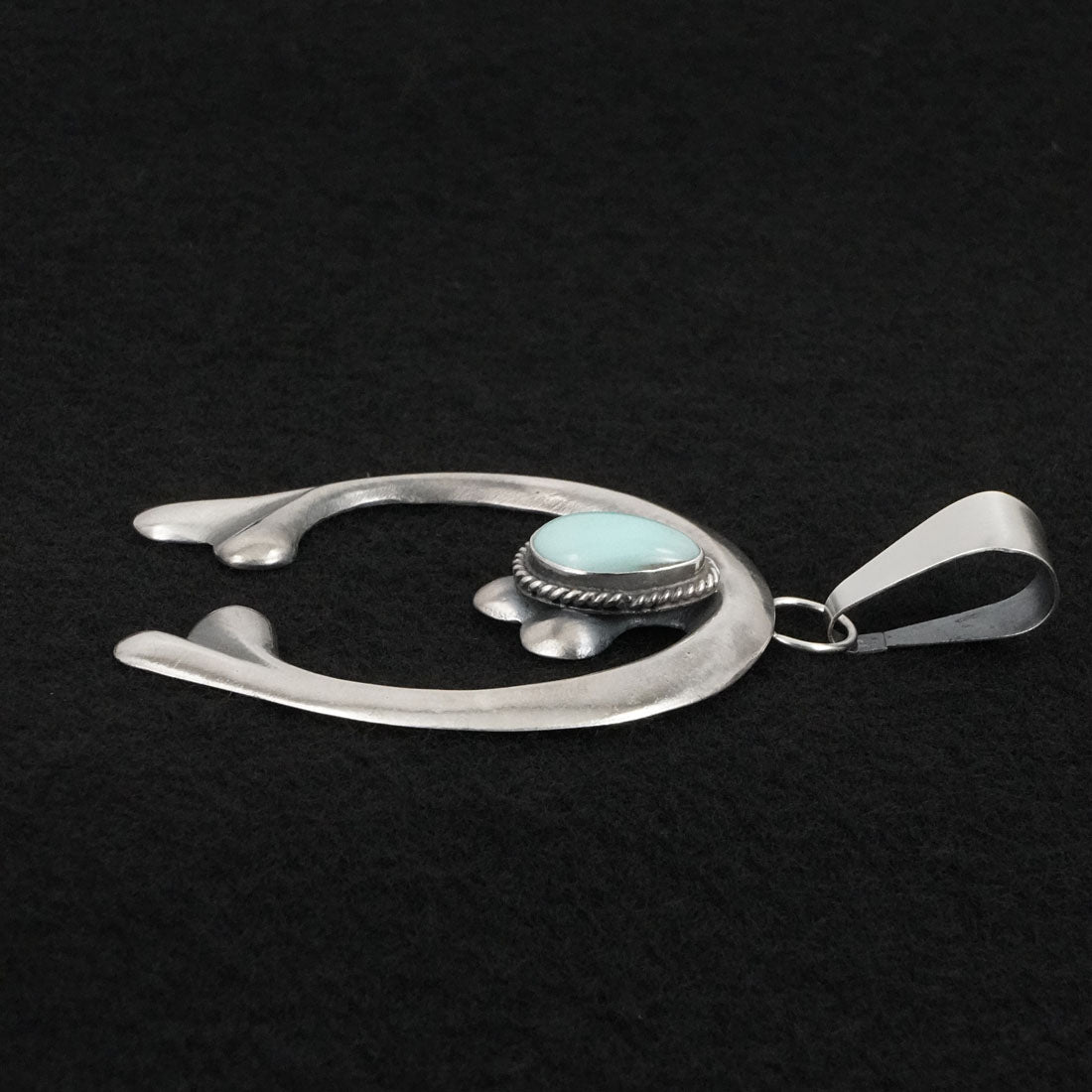Eugene Gruber Turquoise & Sterling Silver Pendant
