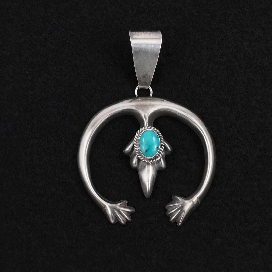 Eugene Gruber Turquoise & Sterling Silver Pendant
