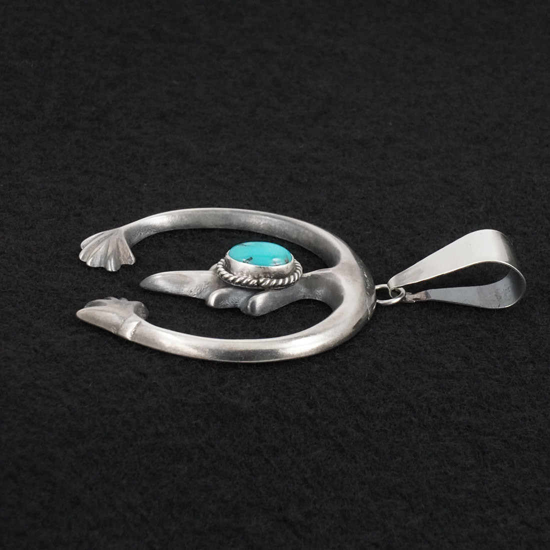Eugene Gruber Turquoise & Sterling Silver Pendant