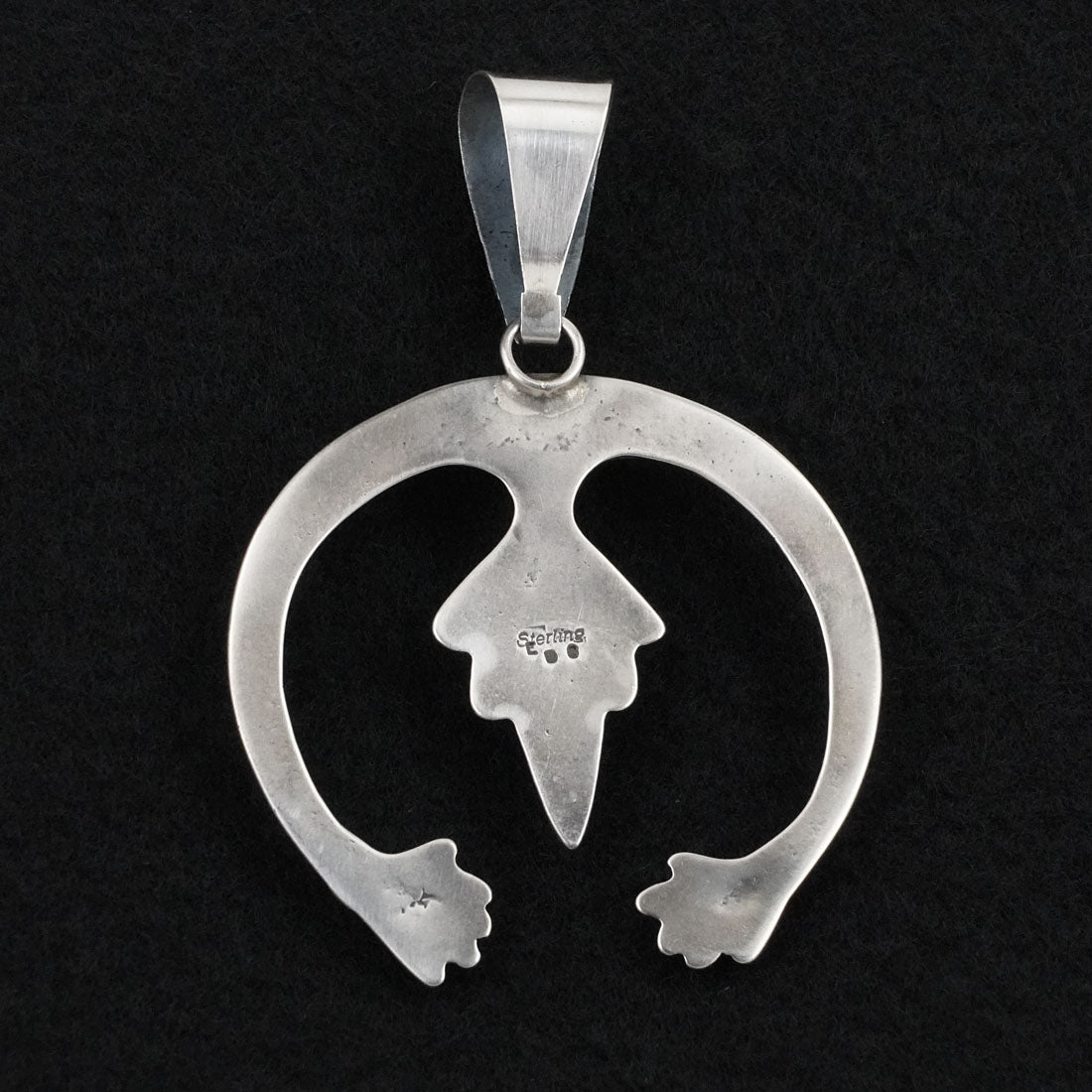 Eugene Gruber Turquoise & Sterling Silver Pendant