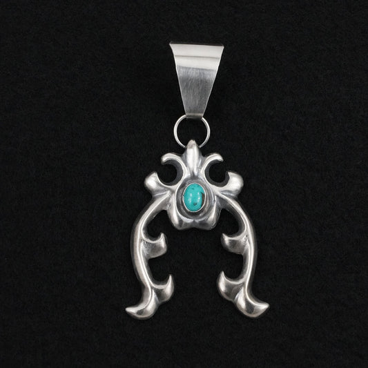 Eugene Gruber Turquoise & Sterling Silver Pendant