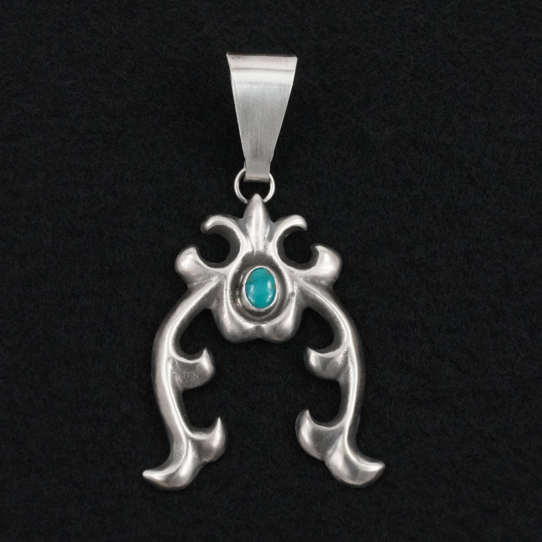 Eugene Gruber Turquoise & Sterling Silver Pendant