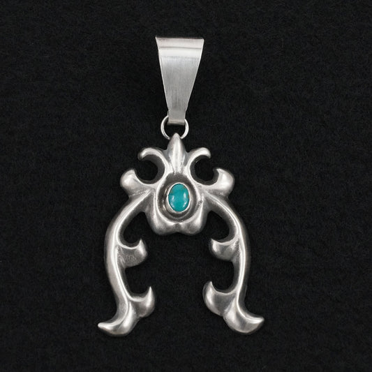 Eugene Gruber Turquoise & Sterling Silver Pendant