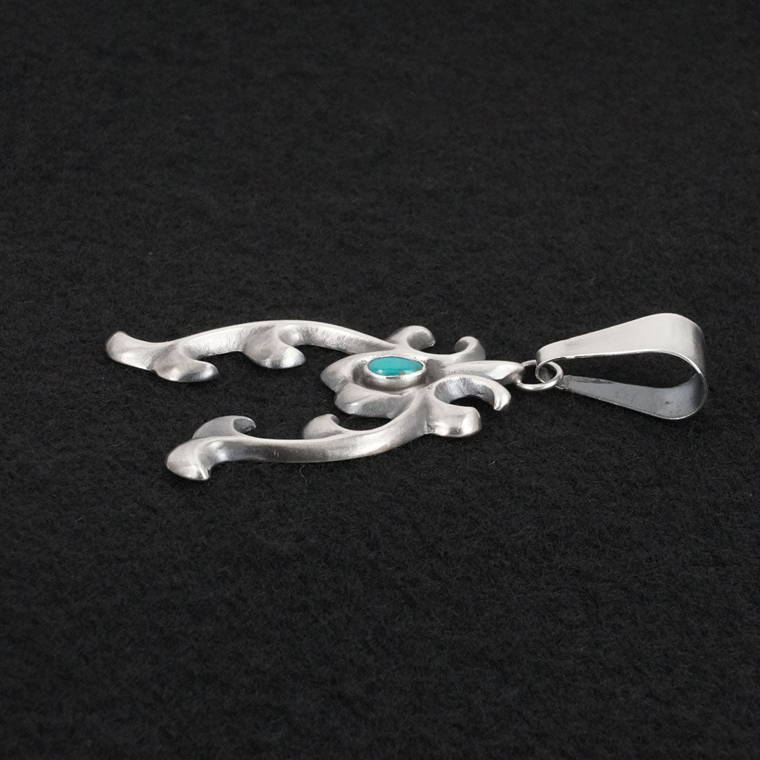 Eugene Gruber Turquoise & Sterling Silver Pendant