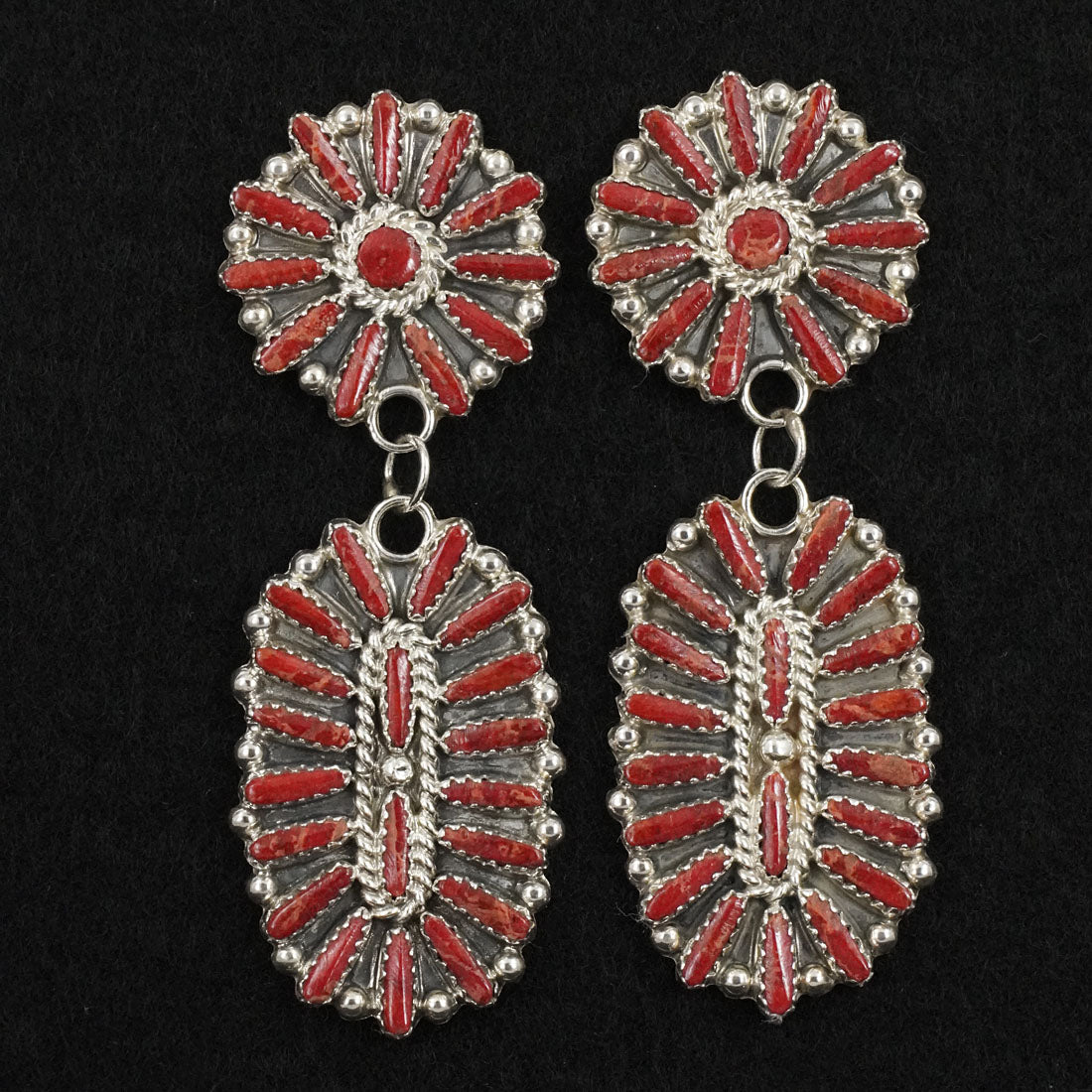 Philena Byjoe Coral & Sterling Silver Earrings