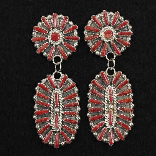 Philena Byjoe Coral & Sterling Silver Earrings