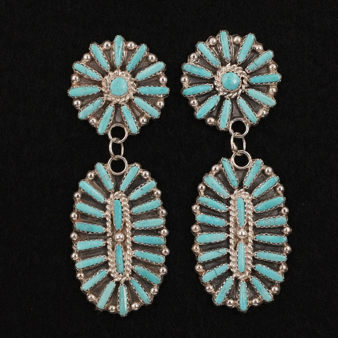 Philena Byjoe Turquoise & Sterling Silver Earrings