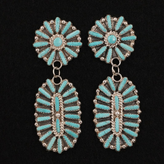 Philena Byjoe Turquoise & Sterling Silver Earrings