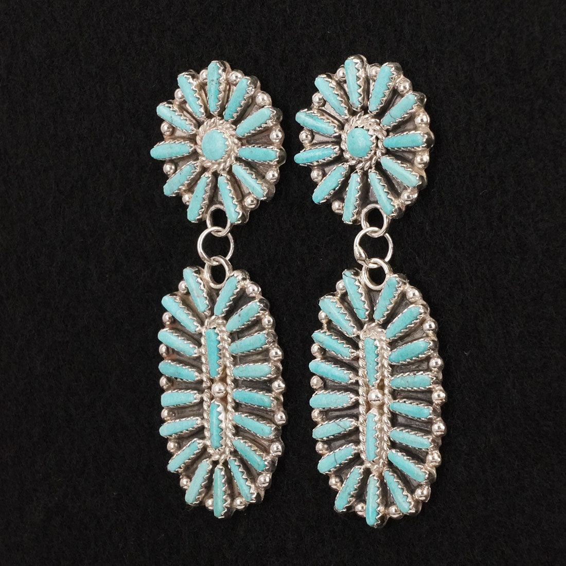 Philena Byjoe Turquoise & Sterling Silver Earrings