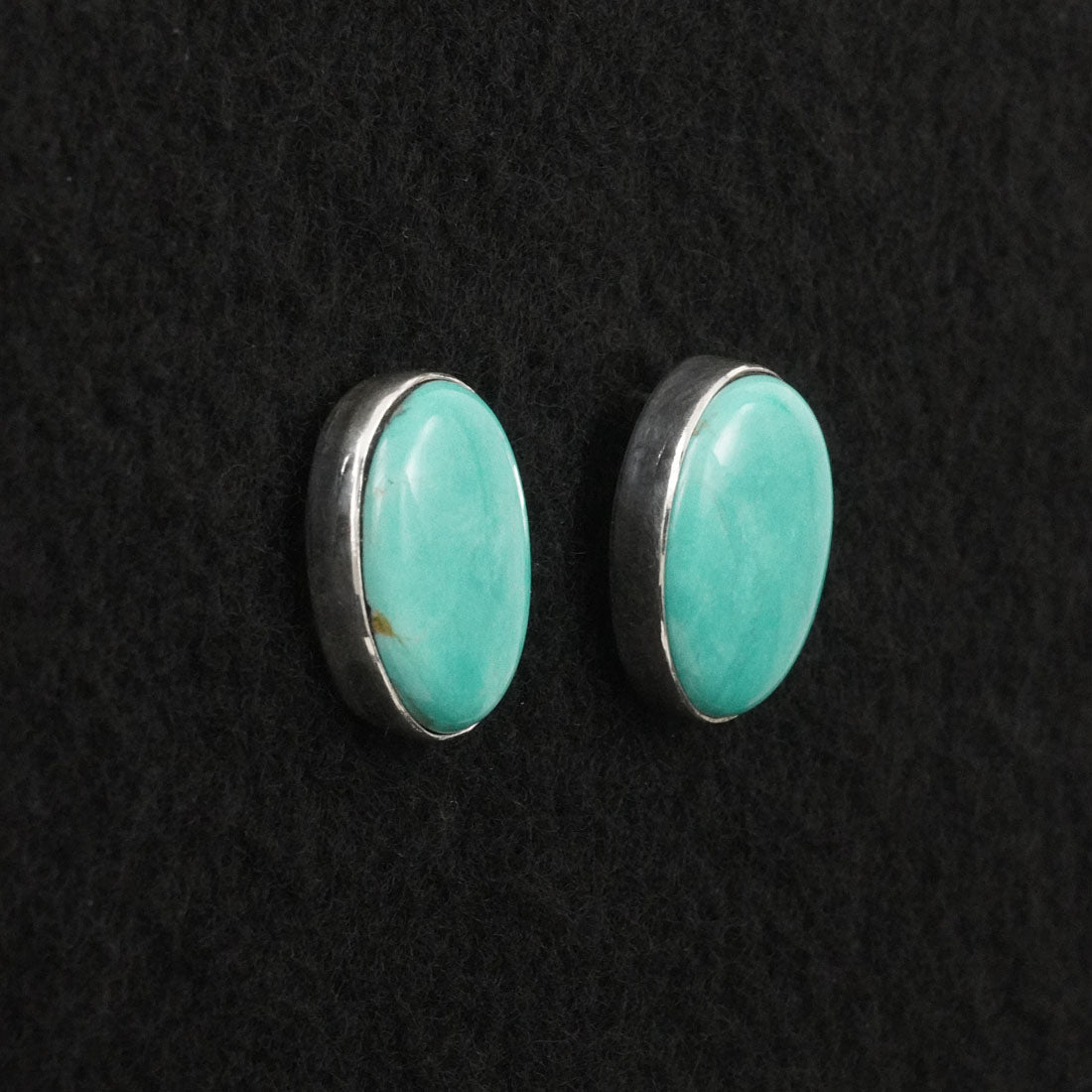Eugene Gruber Turquoise & Sterling Silver Earrings