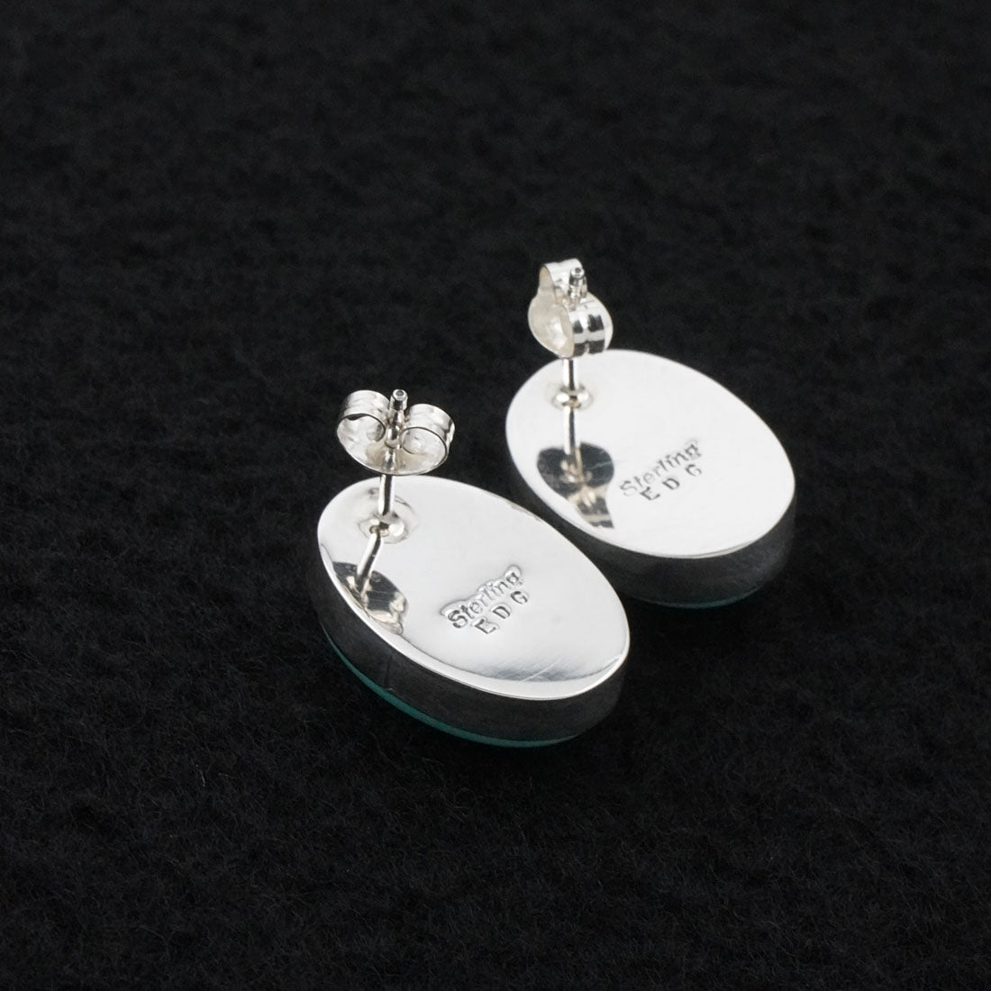 Eugene Gruber Turquoise & Sterling Silver Earrings